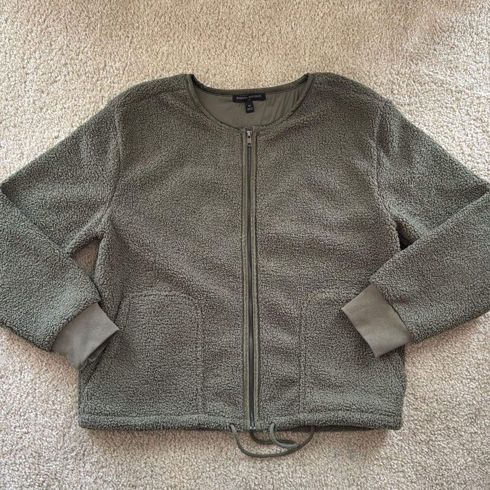 Banana Republic Olive Green Sweater